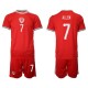 Equipaciones De Futbol Para Niños Gales Copa Mundial 2022 Lavoy Allen 7 Camiseta Primera